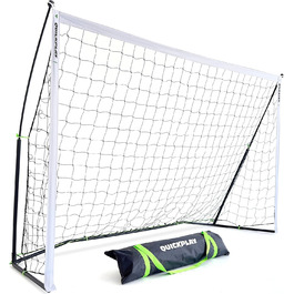 Футбольні ворота QUICKPLAY KICKSTER 2.4x1.2 м – ультралегке переносне футбольне міні-ворота для саду, швидке складання, для дітей і дорослих, комплект з сумкою для транспортування