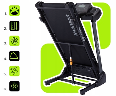 Електрична бігова доріжка Urbogym V520 (до 130 кг)