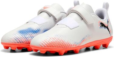 Дитячі футбольні бутси Puma Future 8 Play V Fg/Ag Rb Jr 25 EU - Білий, Чорний, Червоний