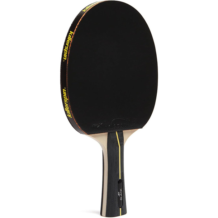 Пінґ-понґна лопатка Killerspin Jet Black - для початківців та професіоналів, зручна ручка, чорний колір