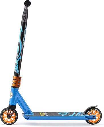 Трюковий самокат STAR SCOOTER Pro Sport 110 мм, алюмінієвий, для дітей від 5 років, зелений, HIC-компресія, для початківців і досвідчених