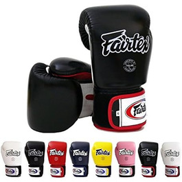 Боксерські рукавички Fairtex BGV1 чорні/білі/червоні