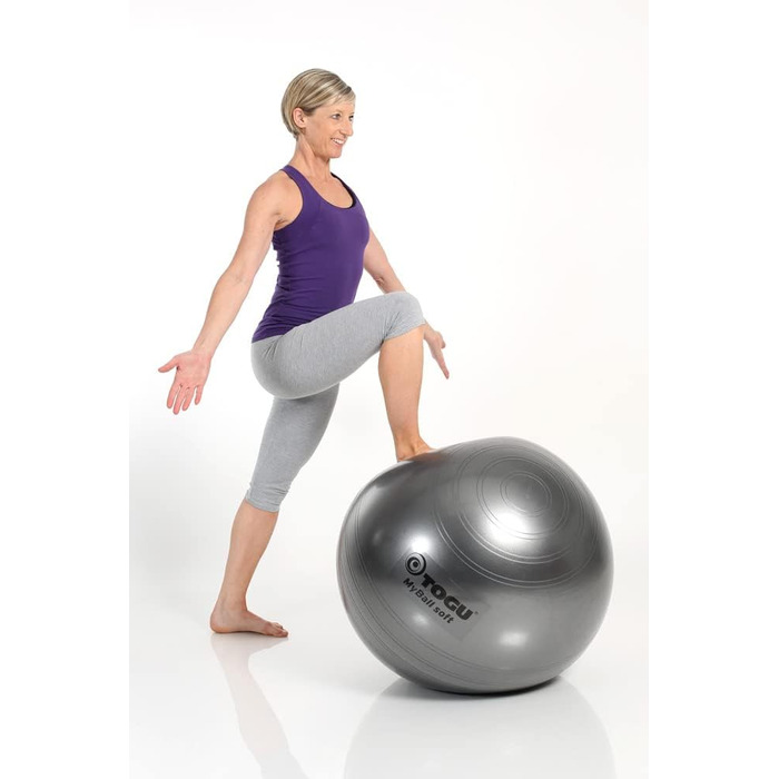 Гімнастичний м'яч TOGU My-Ball Soft 45 см, перлинно-білий