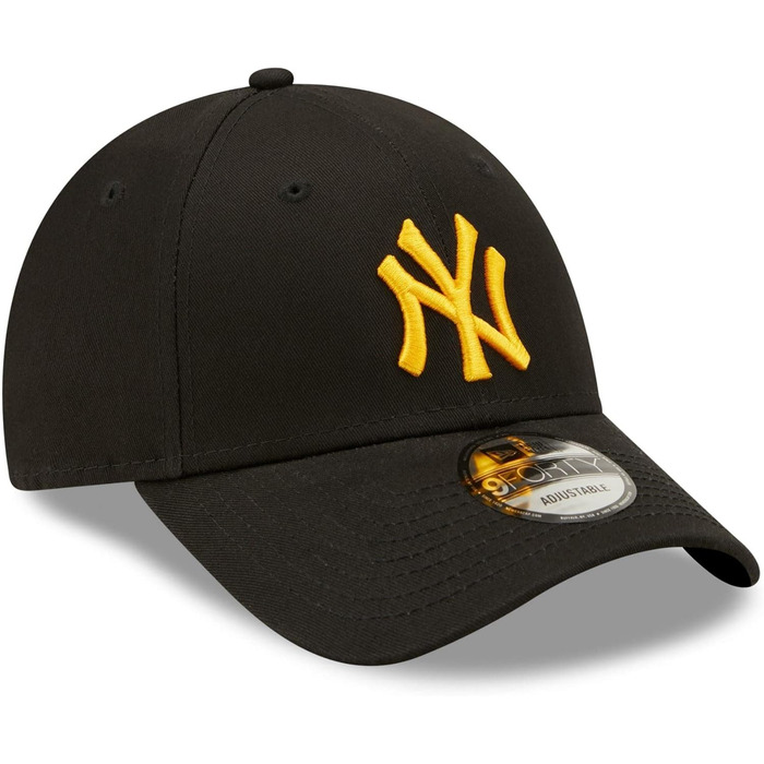 Кепка New Era New York Yankees MLB League Essential 9Forty чорна, регульована