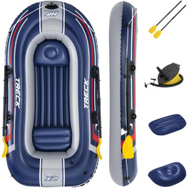 Надувний човен Bestway Hydro-Force Treck X2, комплект