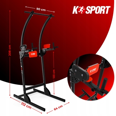 Багатофункціональні бруси K-SPORT 90-90 см