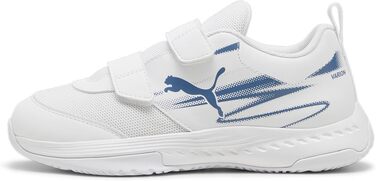 Дитячі кросівки для залу Puma Varion II V Jr Indoor Court Shoe, білі/сині, р. 34 EU