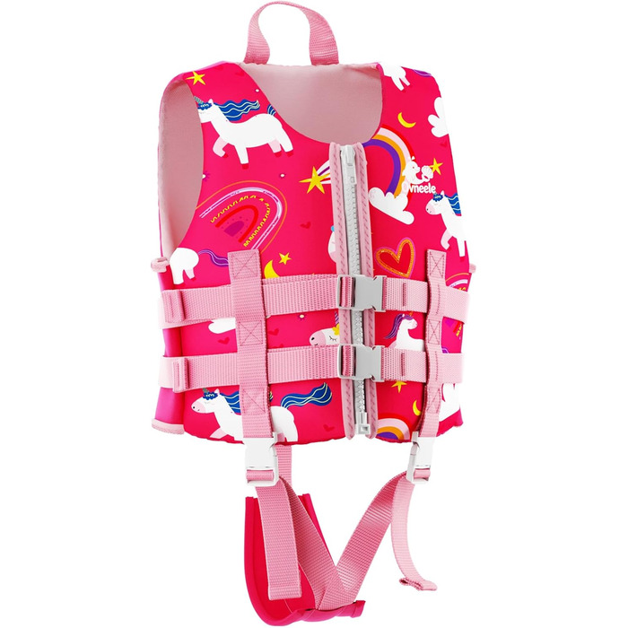 Дитячий рятувальний жилет Kinder Float Jacket рожевий, 19-30 кг, 3-6 років