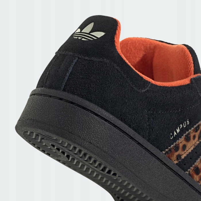 Жіночі кросівки Adidas Campus 00s JH9767, чорні замшеві, розмір 37 1/3