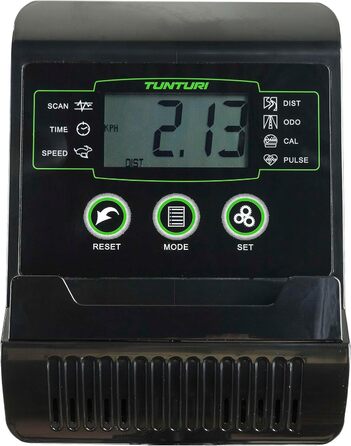 Еліптичний тренажер Tunturi C30 Cardio Fit для дому, 8 рівнів навантаження, безпечний для суглобів