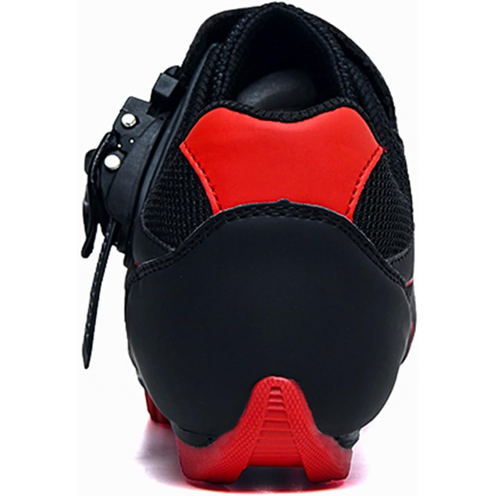 Чоловічі велотуфлі MTB для катання по бездоріжжю, сумісні з SPD, для їзди в приміщенні та на вулиці, з швидкою шнурівкою (47 EU, C)