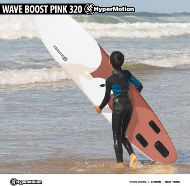 Надувна SUP-дошка HyperMotion 15 см з веслом, сидінням, насосом і сумкою, витримує до 130 кг