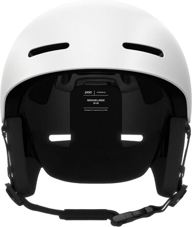 POC Fornix – легкий лижний та сноубордичний шолом XL-XXL (59-62 см), білий матовий, для безпечного та комфортного катання на лижах, сноуборді та скітурів