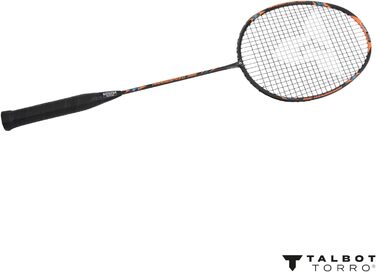 Бадмінтонна ракетка Talbot Torro Arrowspeed 399, 100% графіт, цілісна конструкція, універсальний розмір