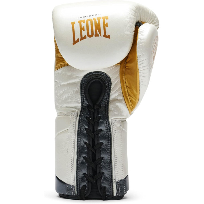 Боксерські рукавички Leone 1947 Authentic 2 Білі, 18 унцій - Професійні для тренувань та спарингів