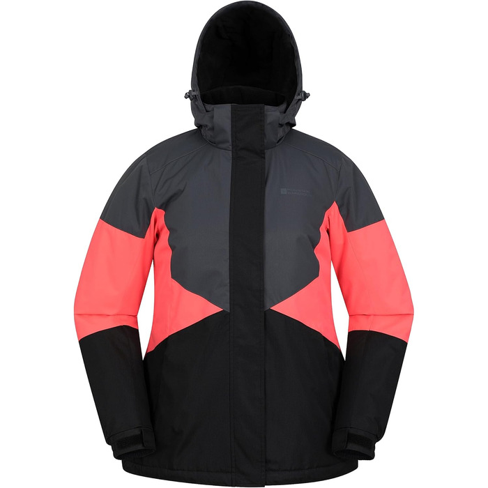 Жіноча гірськолижна куртка Mountain Warehouse Moon - тепла, непромокальна, з мікрофлоком, регульована капюшон, рожевий колір