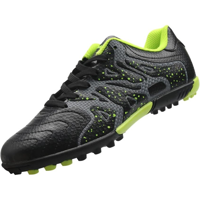 Дитячі футбольні бутси Msport для хлопчиків, чорного кольору, розмір 40 EU, антиковзаюча підошва, дихаючі