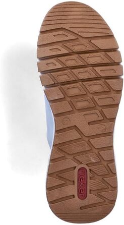 Кросівки жіночі Rieker M4903 Skater, блакитні, широка колодка 37 EU, устілка знімна