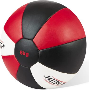 Медичний м'яч MAXSTRENGTH Maya Leder, 3-15 кг для фітнесу, гімнастики та лікувальних вправ