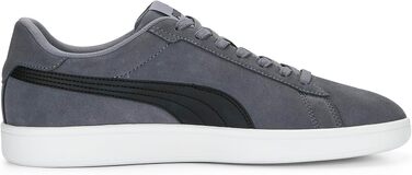 Кросівки Puma Smash V2 Low-Top унісекс, сірі з чорним та білим (Gray Tile/Black/White), розмір 44.5 EU