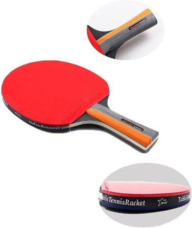 Професійний набір для настільного тенісу: 2 ракетки, 3 м'ячі, чохол. Ідеально для початківців та професіоналів