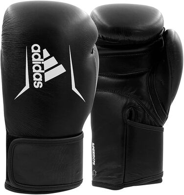 Боксерські рукавички adidas зі шкіри для тренувань, фітнесу, спарингу та кікбоксингу, 10-16oz, преміум якість