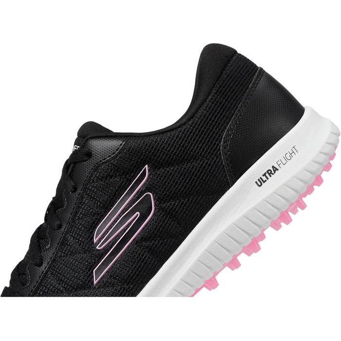 Жіноче golf-взуття Skechers Max Fairway 4 Spikeless - білий, сірий (36 EU, чорний, рожевий)