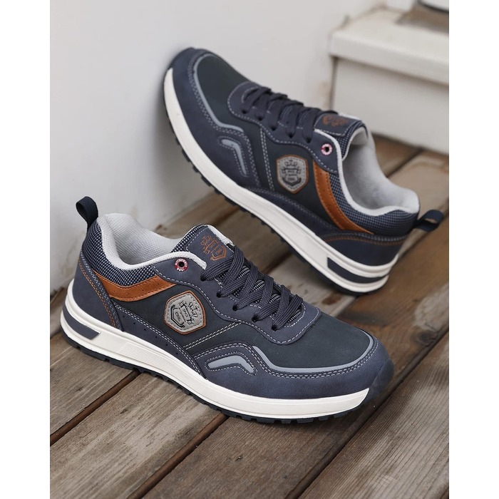 ARRIGO BELLO Кросівки чоловічі спортивні для прогулянок та активного відпочинку, розмір 41-46, колір блакитний