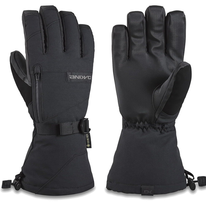 Чоловічі лижні рукавички Dakine Titan Gore-Tex, чорні, XL, для холодної погоди