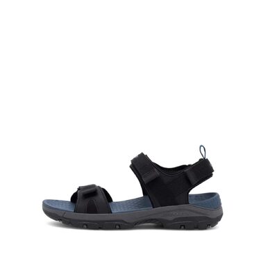 Сандалі чоловічі Skechers Tresmen-Garo відкриті, чорні сітчасті (40 EU)
