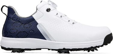 Жіночі гольф-туфлі з шипами, водонепроникні та легкі. Білий колір (41 EU, Синій)