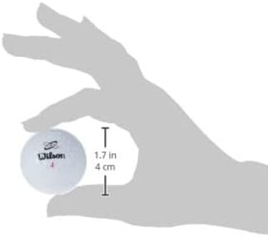 Гольф-м'ячі WILSON SmartCore Straight Distance, 24 шт.