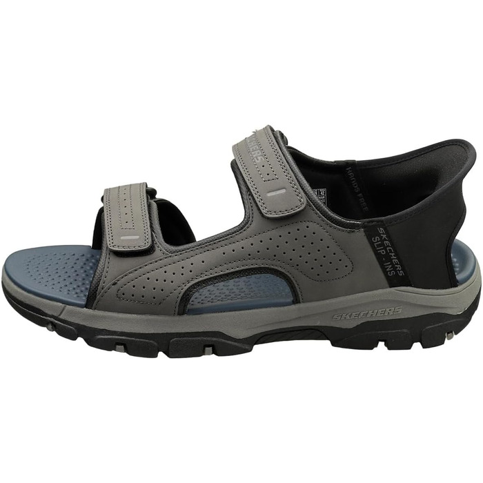 Скечерс Tresmen Reece - чоловічі спортивні сандалі (40 EU, сірі)