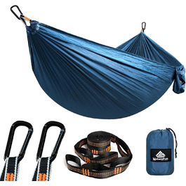 Гамак для кемпінгу NATUREFUN Ultraleicht | 300 кг, 275x140 см, дихаючий, швидковисихаючий, для відпочинку вдома та на природі