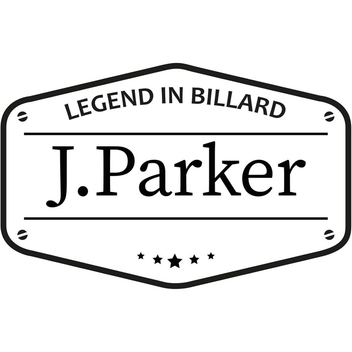 Чохол для більярду J. Parker на 2/2 та 2/4 кия, з високоякісної штучної шкіри, велика кишеня для аксесуарів та регульований ремінь, чорний, 85 см