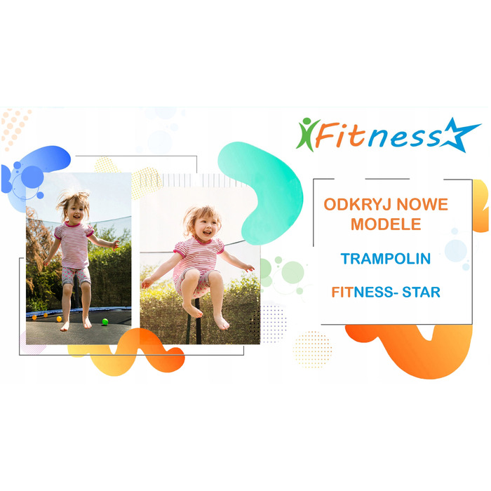 Батут із сіткою Fitness-star 6 см FT 6 (180-183 см)