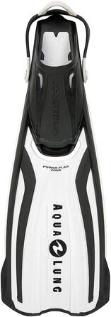 Ласти для плавання AQUA LUNG SPORT Amika, білі-чорні, розмір M, для жінок та чоловіків