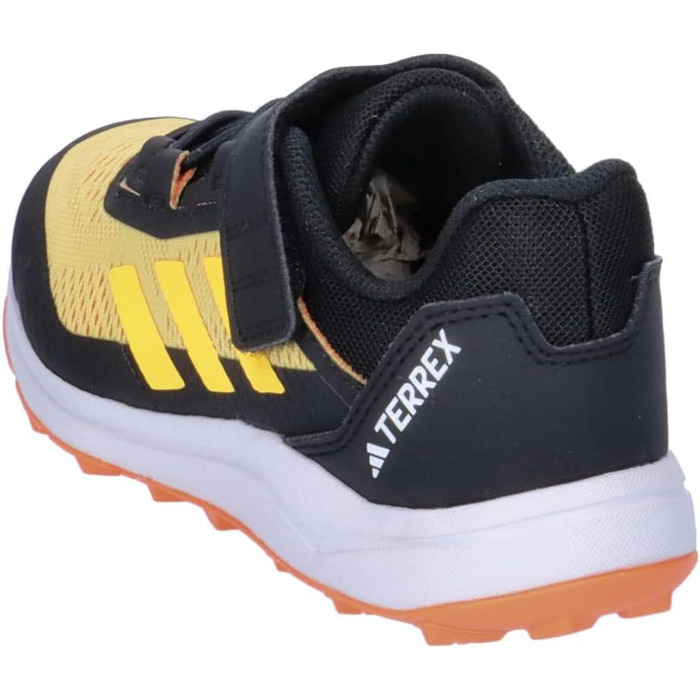 Дитячі кросівки adidas Terrex Agravic Flow для трейлраннінгу, унісекс, на липучці (28 1/2 EU, Semi Spark Spark Amber Tint)