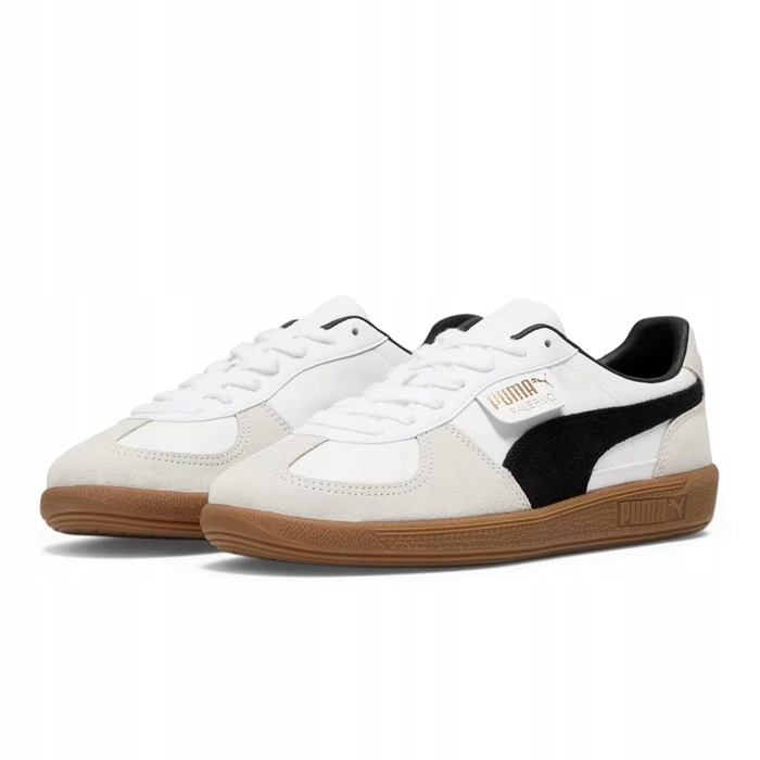 Жіночі шкіряні кросівки Puma Palermo Leather білі, розмір 37 (39646401)