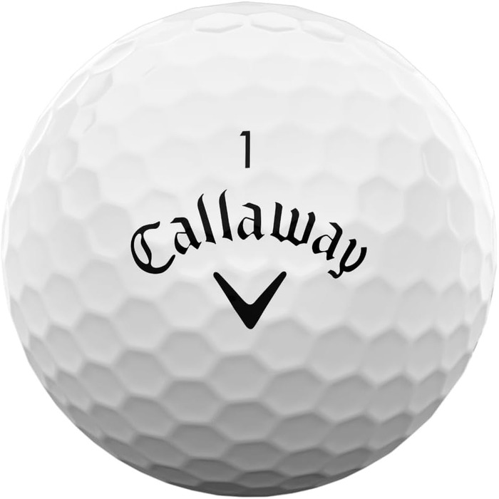 Гольф-м'яч Callaway Supersoft 2025 білий
