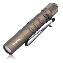 Ліхтарик Olight I3T EOS 180 люмен, міні, водонепроникний IPX8, 16 годин, пісочний колір - для кемпінгу, туризму