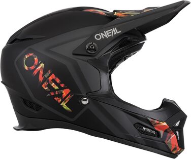 Шолом велосипедний O'NEAL Fury Mahalo Multi, захисний, для MTB, яскравий дизайн