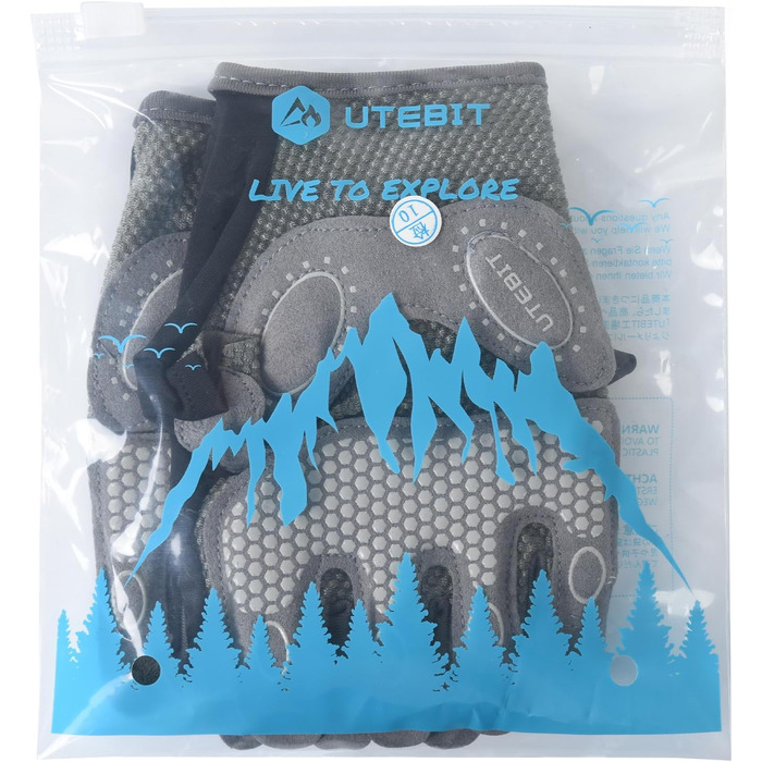 Спортивні рукавички для фітнесу UTEBIT для жінок: дихаючі рукавички з мікрофібри та неслизьким силіконом для занять у спортзалі та тренувань