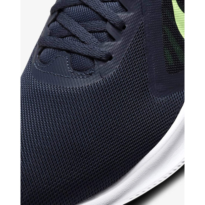 Кросівки для бігу Nike Downshifter 10 чоловічі (40.5 EU, Obsidian Lime Glow Black)
