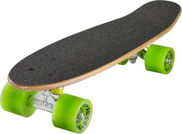 Скейтборд Ridge Maple Holz Mini Cruiser Number Three, зелений, 22 дюйми