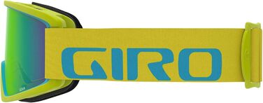 Гірськолижна маска Giro Herren Semi, унісекс, універсальний розмір, кольори citron/iceberg apex/loden green/yellow