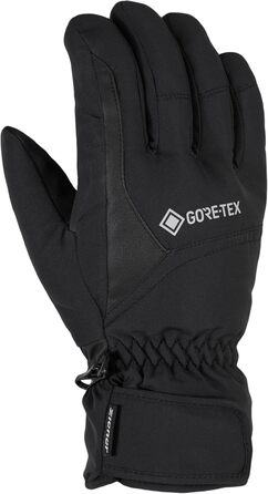 Лижні рукавички Ziener Garwen GTX, водонепроникні, дихаючі, чорні, Gore-Tex, розмір 9.5