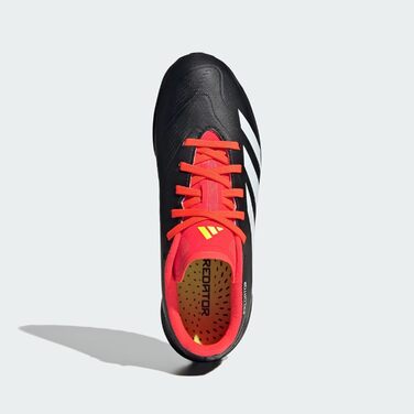 Кросівки для футболу Adidas Predator 24 League Turf, 38 2/3 EU, Core Black/Cloud White/Solar Red