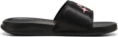 Жіночі шльопанці PUMA Popcat 20 Satin Princess, чорно-рожеві (40.5 EU)