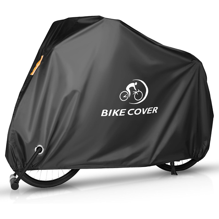 Чохол для велосипеда VARUN, водонепроникний, з анти-крадіжним отвором, чорний, розмір M